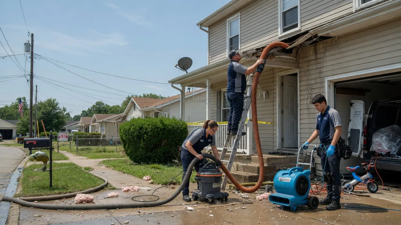 Water Damage Restoration in New Knoxville, OH near me